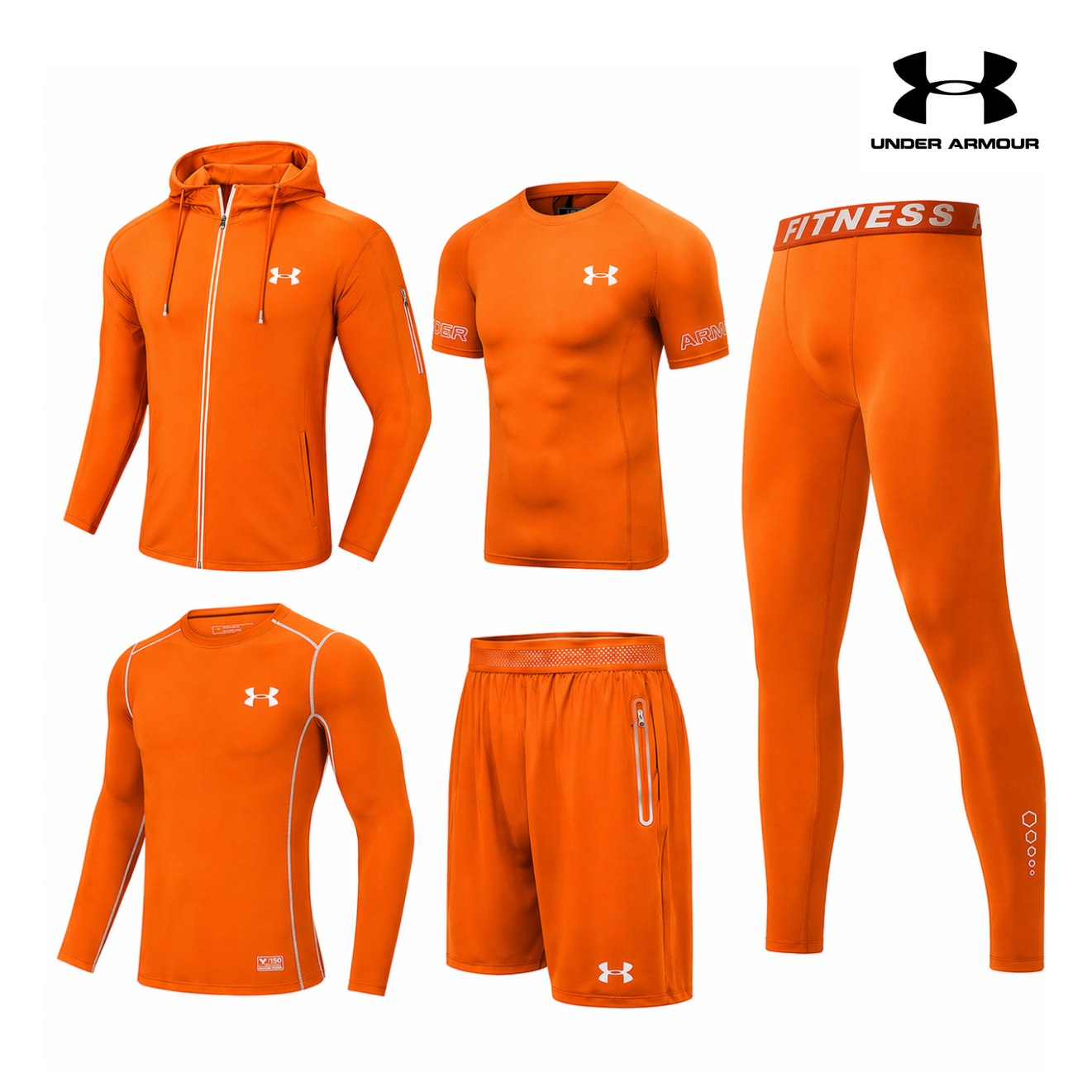 Premium five-piece sportswear set