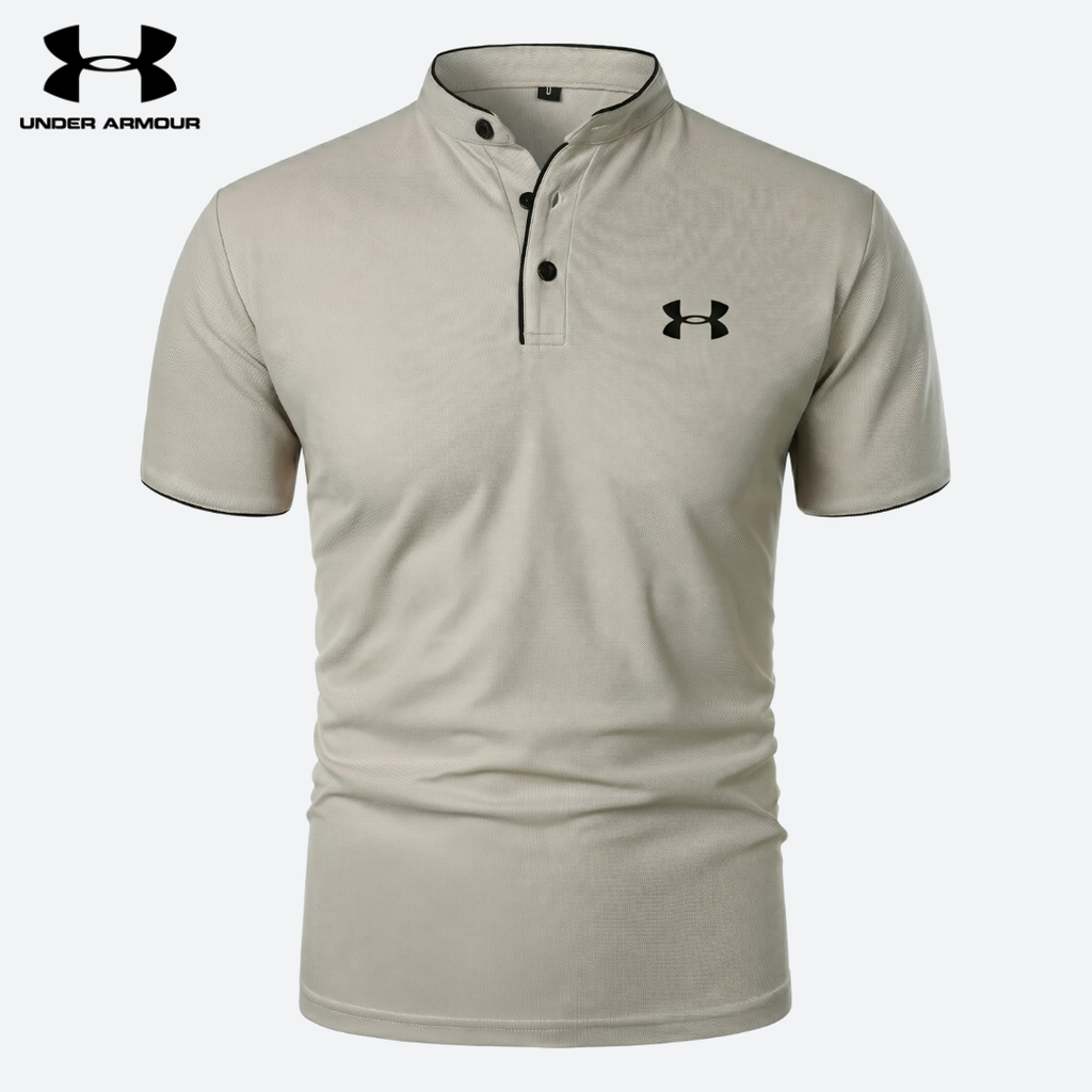 UA™ | Polo Homme Technique Col Mao Liseré 888