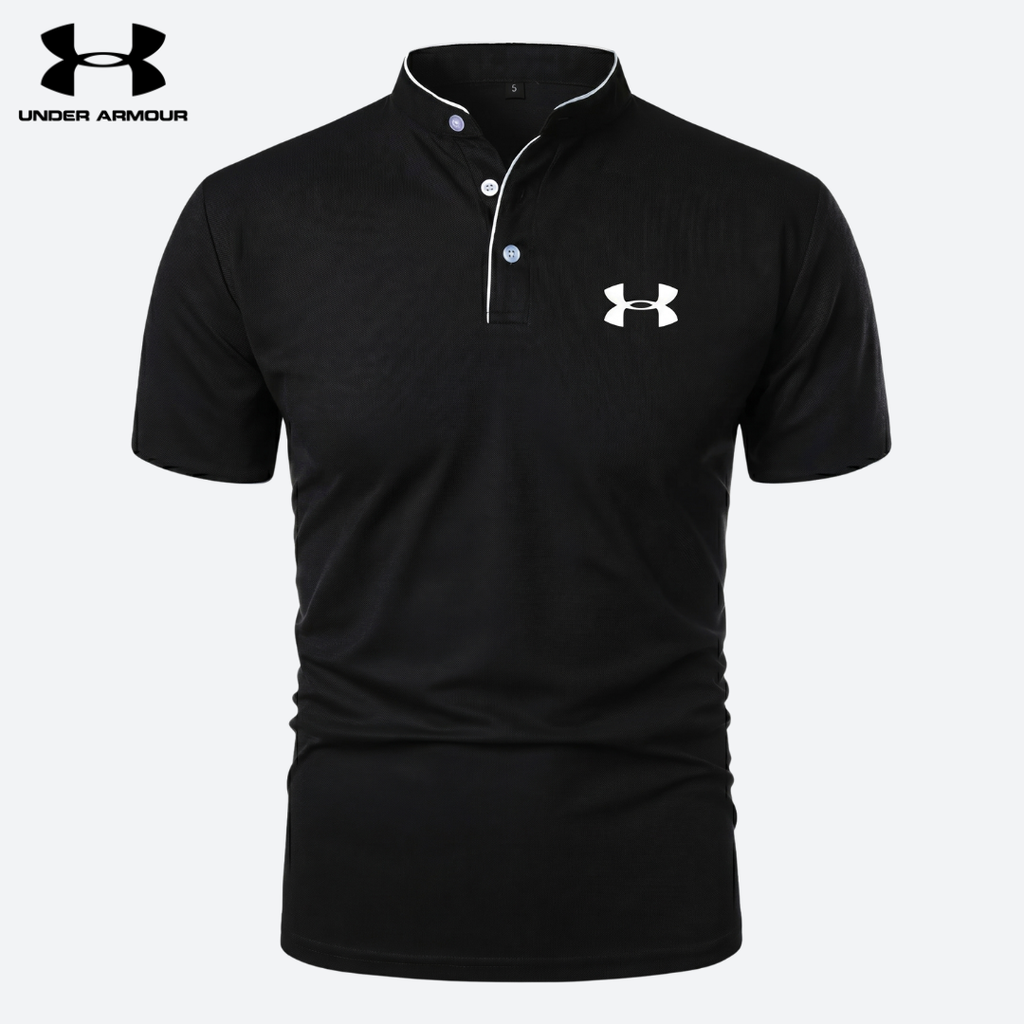 UA™ | Polo Homme Technique Col Mao Liseré 888