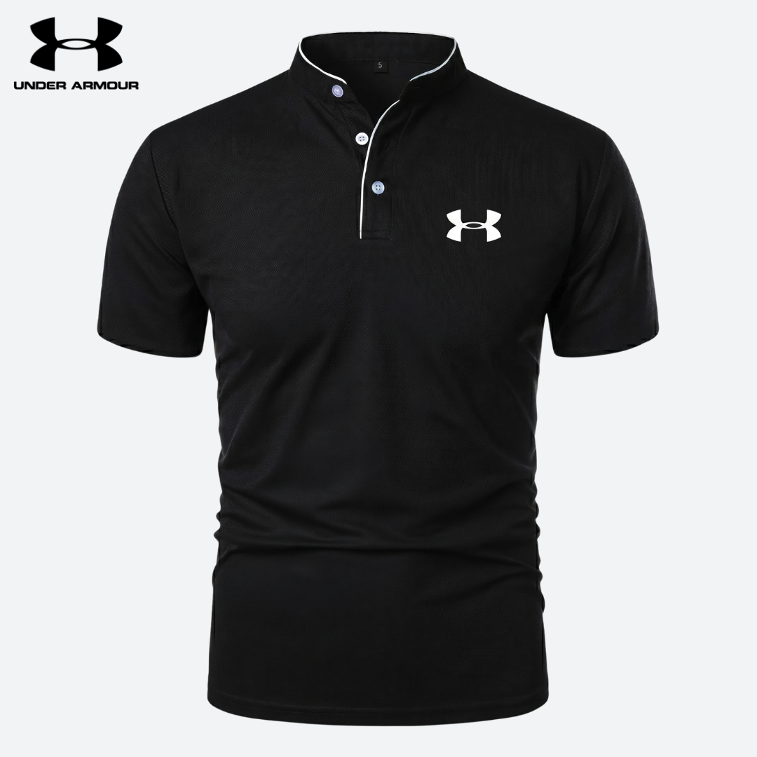 UA™ | Polo Homme Technique Col Mao Liseré