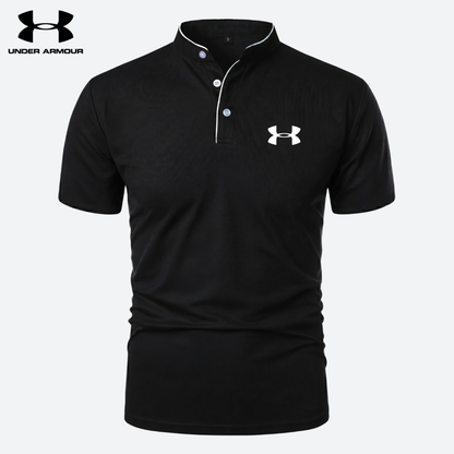 UA™ | Polo Homme Technique Col Mao Liseré