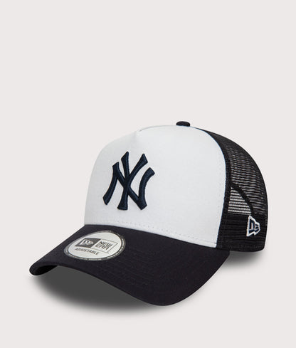 New York Yankees Team Colour Block Trucker Cap
