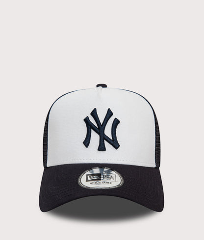 New York Yankees Team Colour Block Trucker Cap