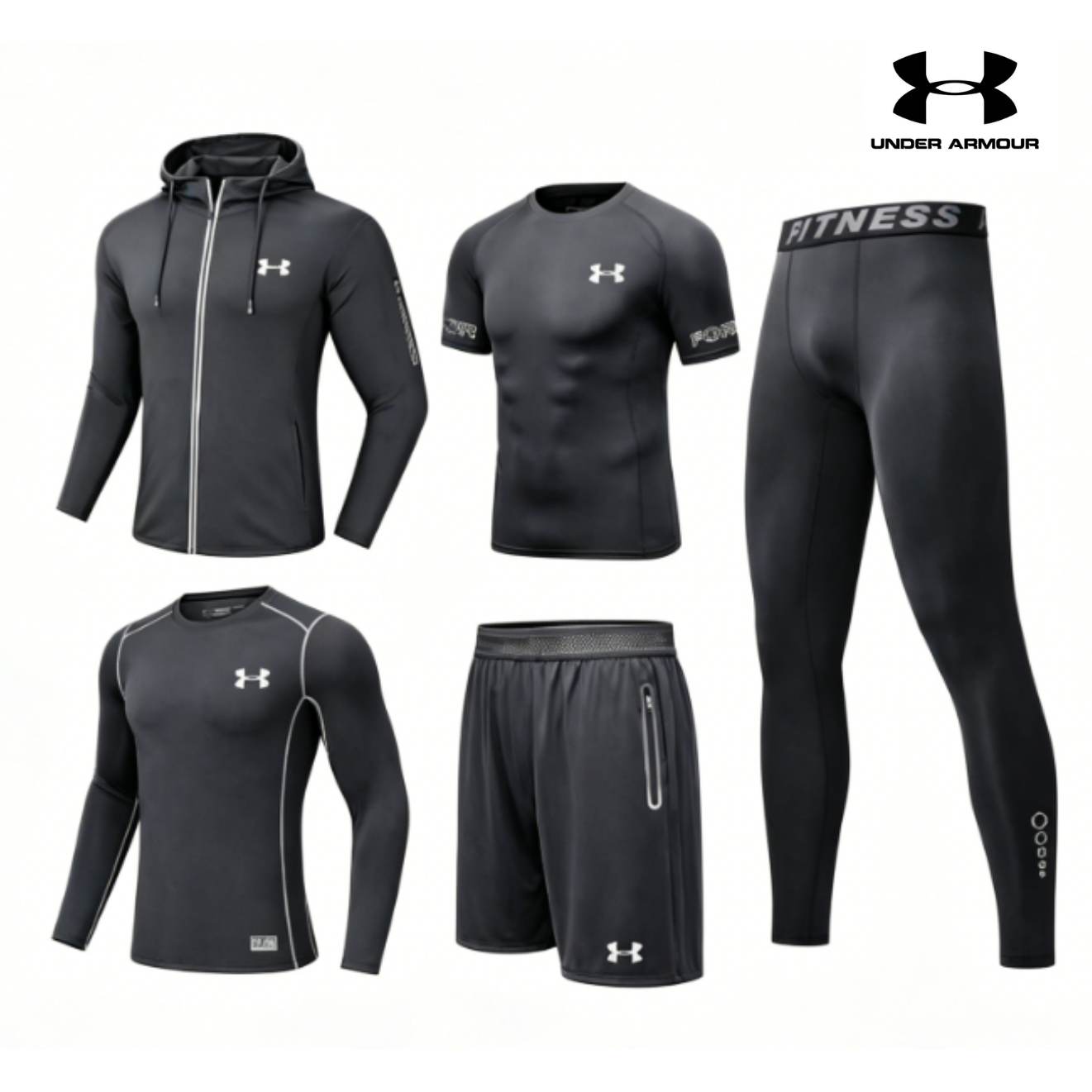 Premium five-piece sportswear set
