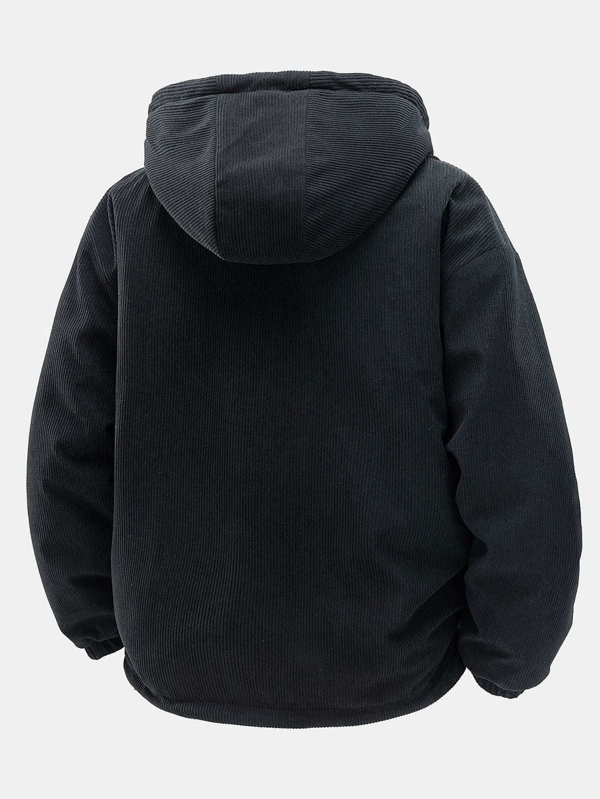 Teddy Corduroy Reversible Hooded Jacket