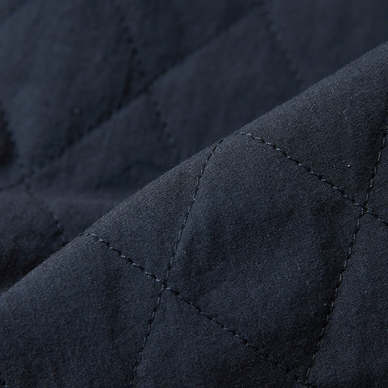DIAMOND-QUILTED INSULATED HAREM PANTS