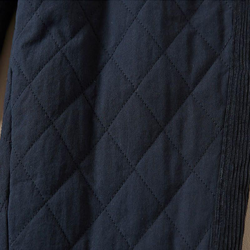 DIAMOND-QUILTED INSULATED HAREM PANTS