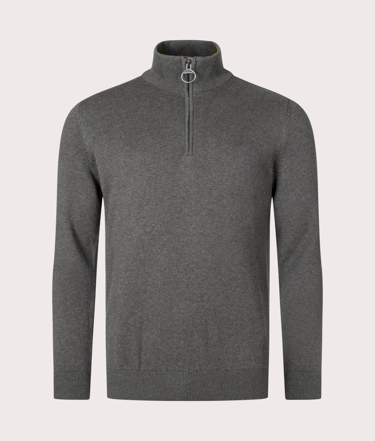 Quarter Zip Cotton Knit