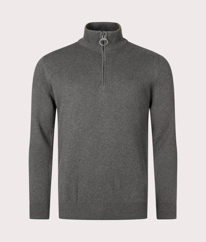 Quarter Zip Cotton Knit