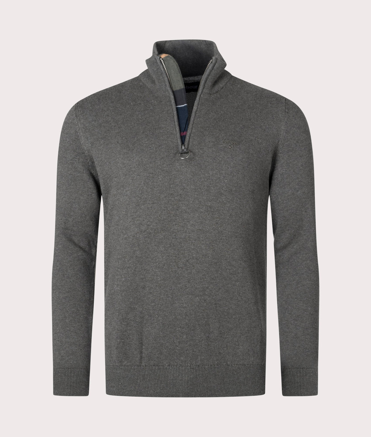 Quarter Zip Cotton Knit