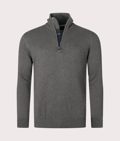 Quarter Zip Cotton Knit