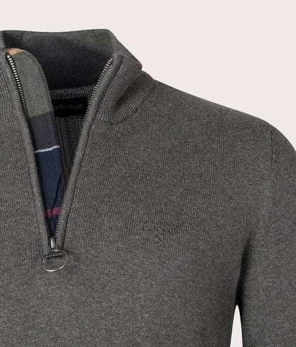 Quarter Zip Cotton Knit