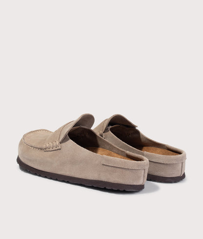 Naples Wrapped Suede Leather Clogs
