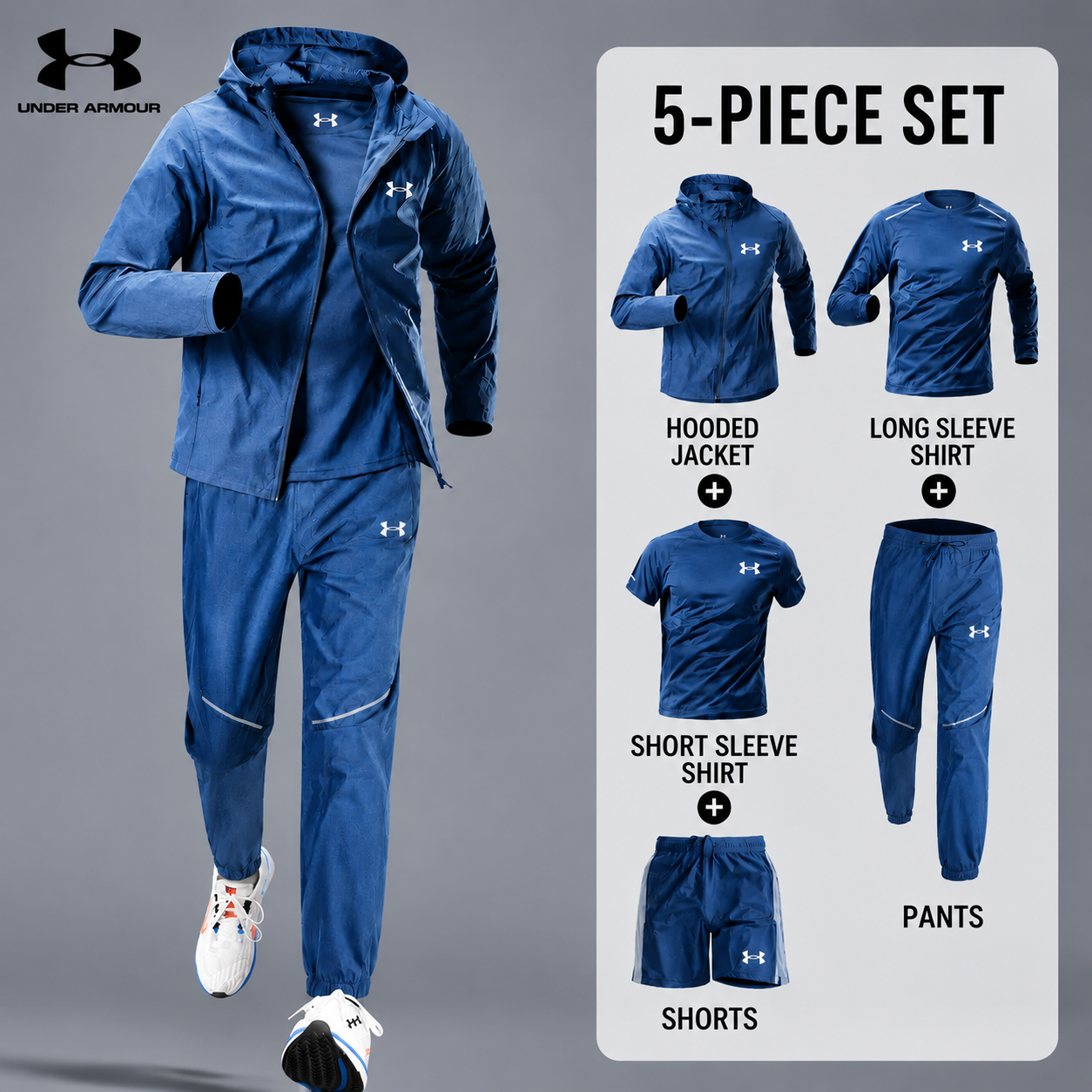 Premium five-piece casual suit