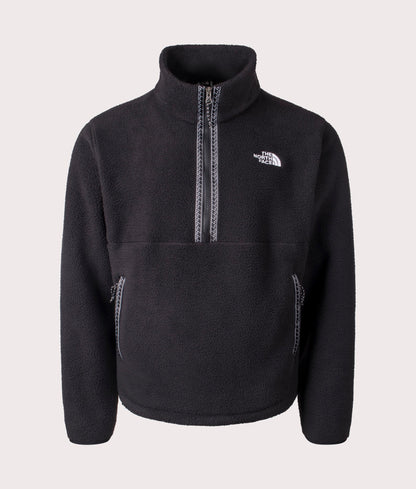 Relaxed Fit Quarter Zip Fleeski