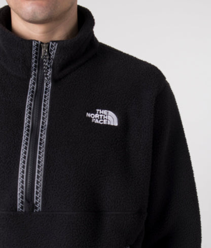 Relaxed Fit Quarter Zip Fleeski