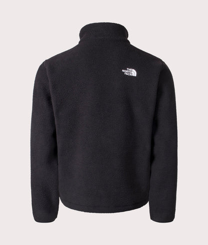 Relaxed Fit Quarter Zip Fleeski