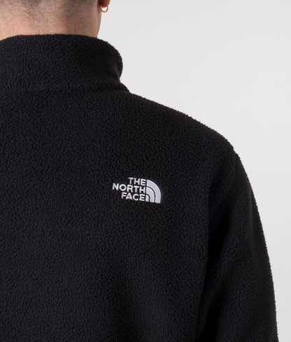 Relaxed Fit Quarter Zip Fleeski