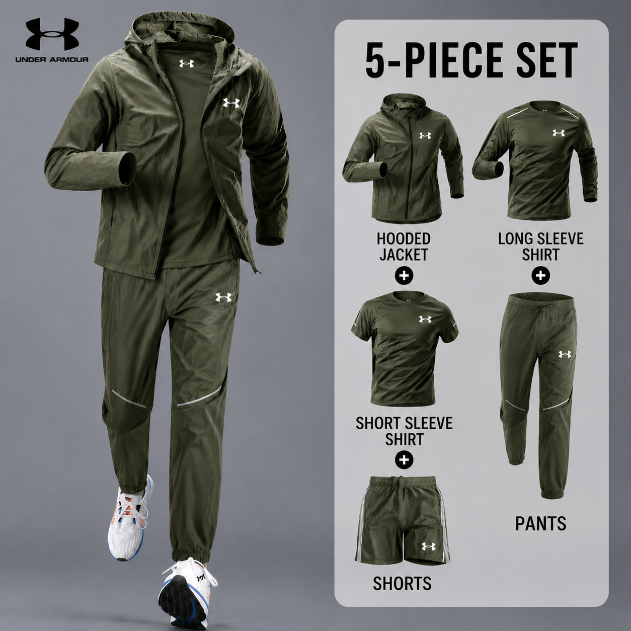 Premium five-piece casual suit
