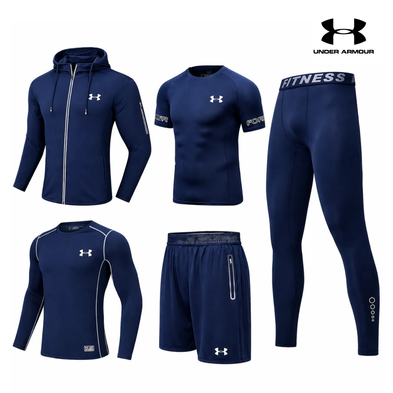 Premium five-piece sportswear set