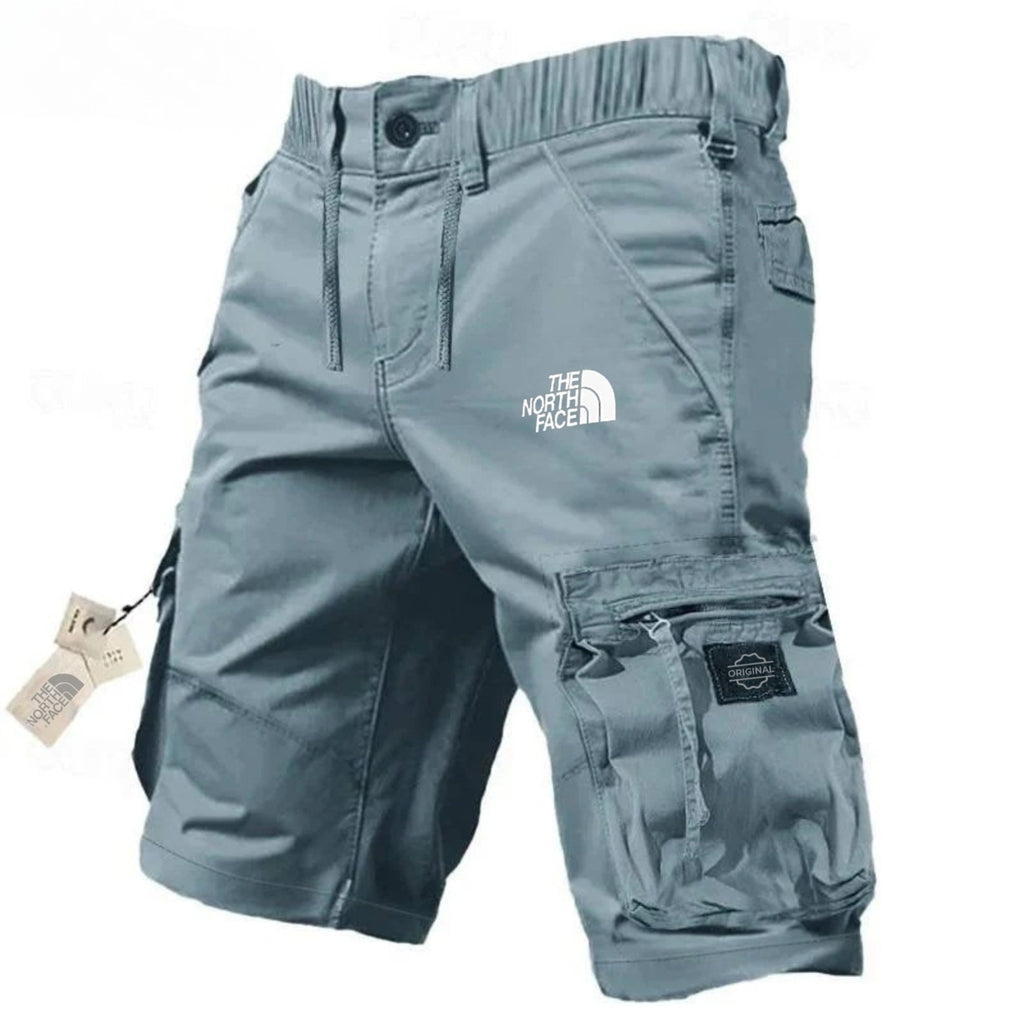 Men's Polo Shirt and Cargo Shorts Casual Summer Outfit Set