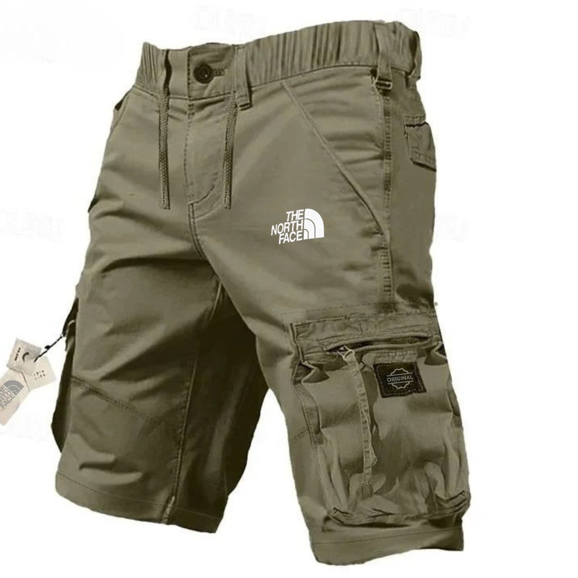 Men's Polo Shirt and Cargo Shorts Casual Summer Outfit Set