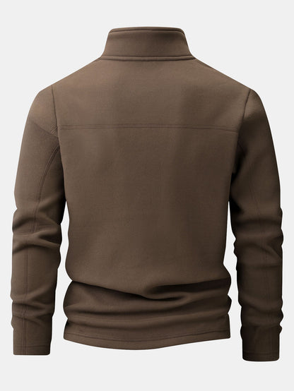 Quarter-Zip Fleece Sweatshirt