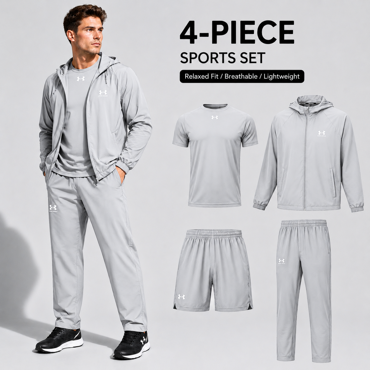 Men's Casual Sports Four-Piece Set