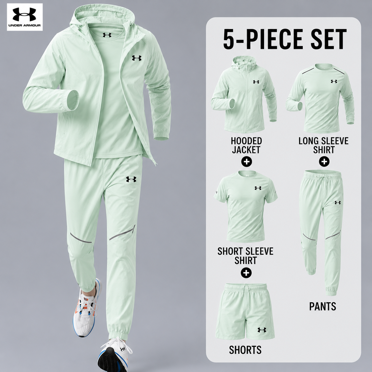 High-end five-piece casual suit