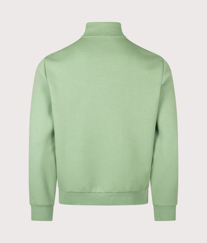 Double-Knit Quarter Zip Sweatshirt
