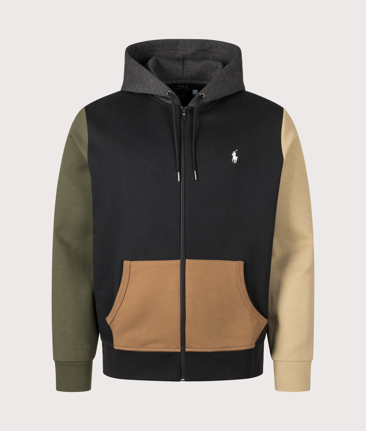 Double-Knit Zip Through Hoodie