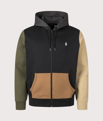 Double-Knit Zip Through Hoodie