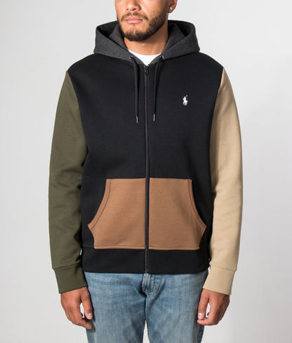 Double-Knit Zip Through Hoodie