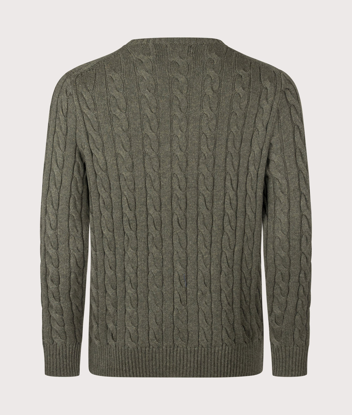Regular Fit Cable Knit Cotton Jumper