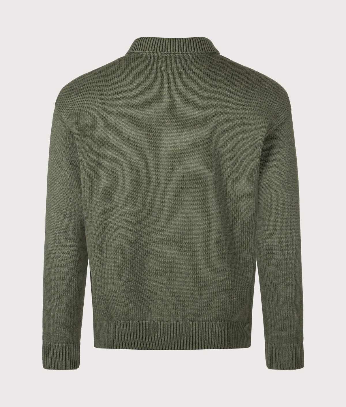 Relaxed Fit Knitted Cotton Jumper