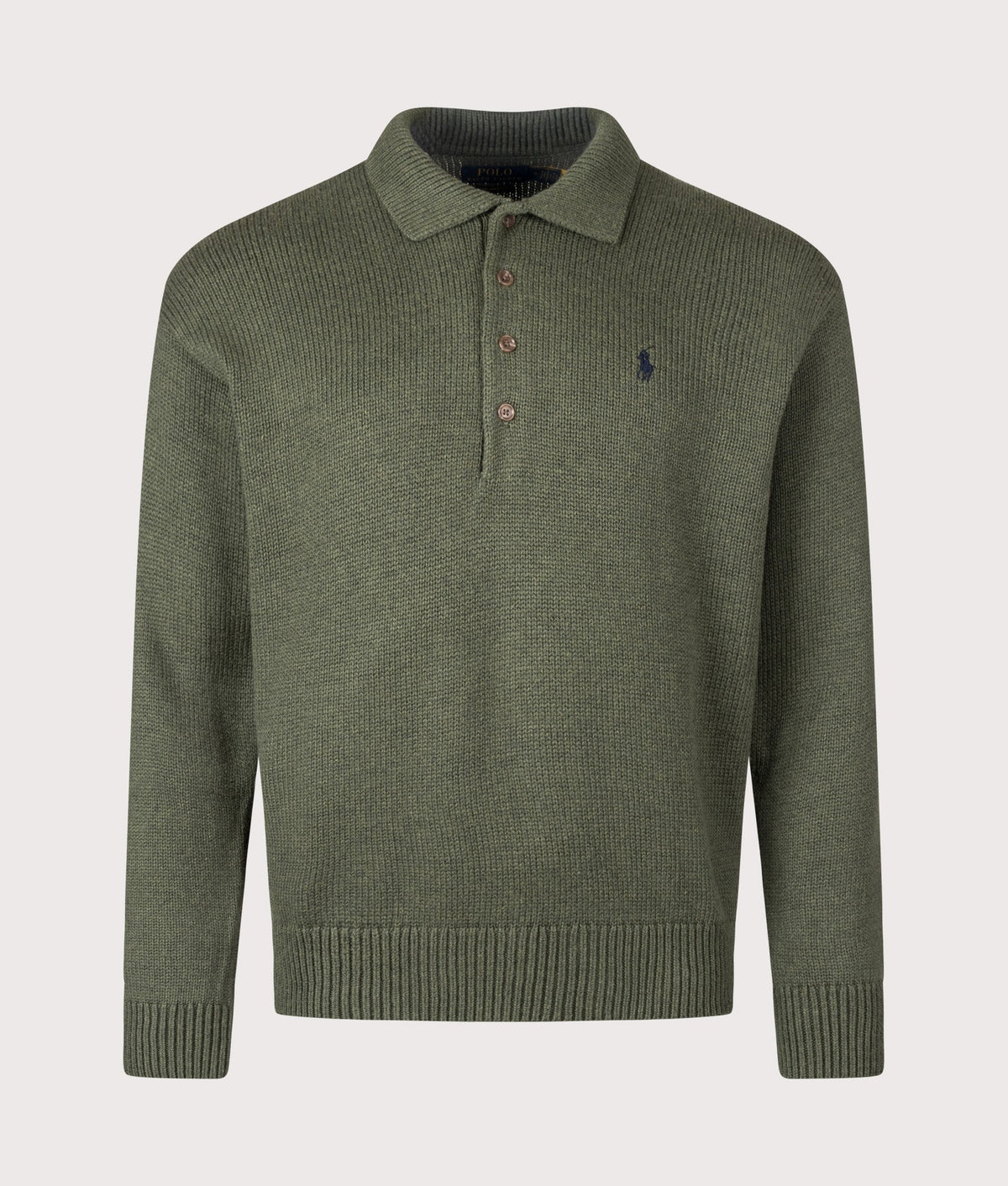 Relaxed Fit Knitted Cotton Jumper