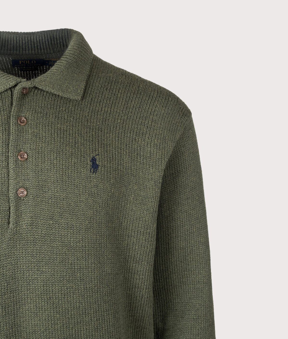 Relaxed Fit Knitted Cotton Jumper
