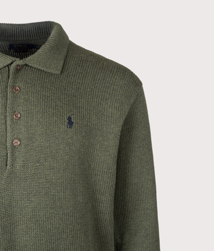 Relaxed Fit Knitted Cotton Jumper