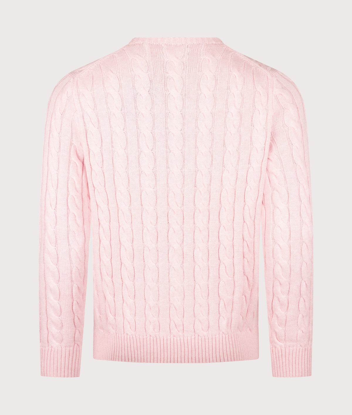 Regular Fit Cable Knit Cotton Jumper