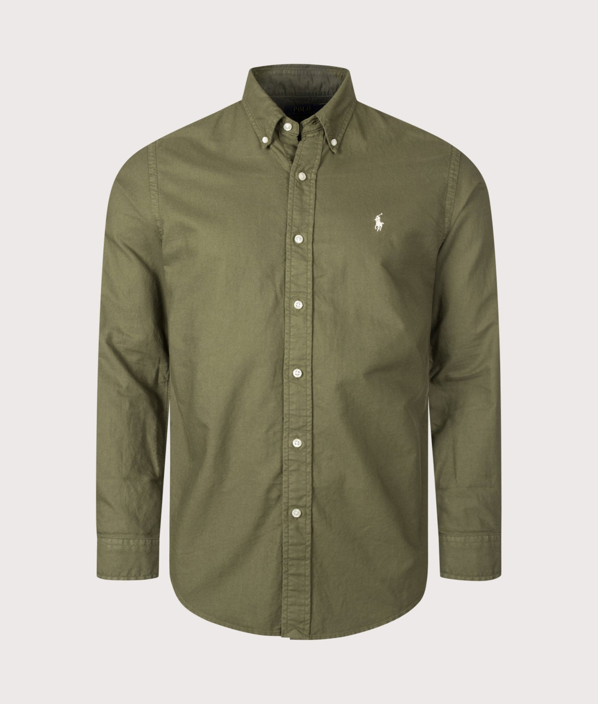 Custom Fit Garment-Dyed Oxford Shirt
