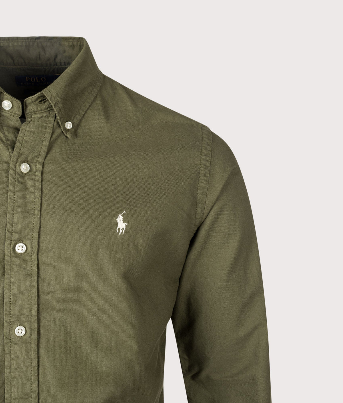 Custom Fit Garment-Dyed Oxford Shirt