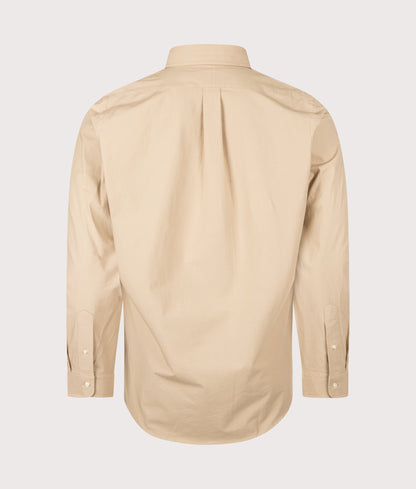 Custom Fit Stretch Poplin Shirt