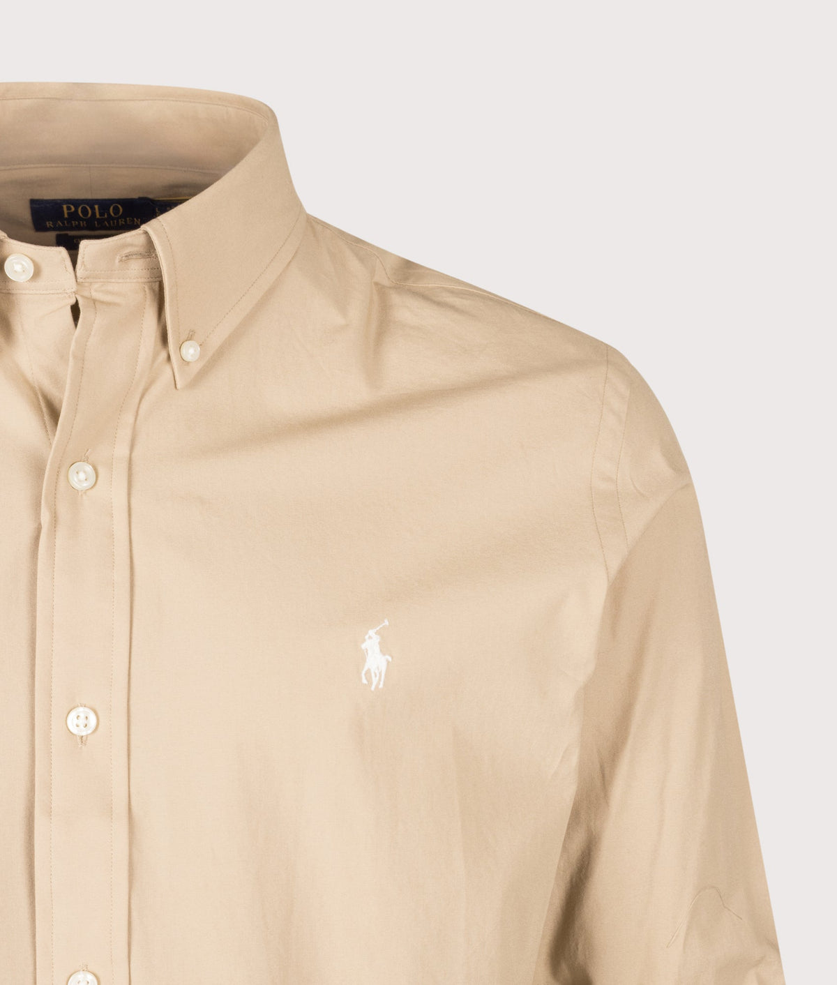 Custom Fit Stretch Poplin Shirt