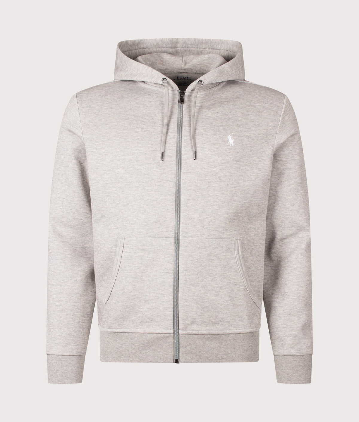 Zip Through Double Knit Hoodie