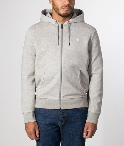 Zip Through Double Knit Hoodie