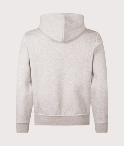 Zip Through Double Knit Hoodie