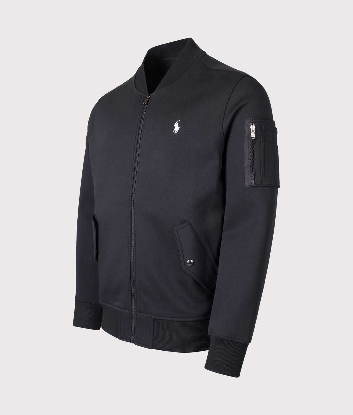 Double Knit Bomber Jacket