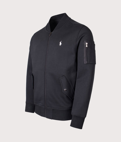 Double Knit Bomber Jacket