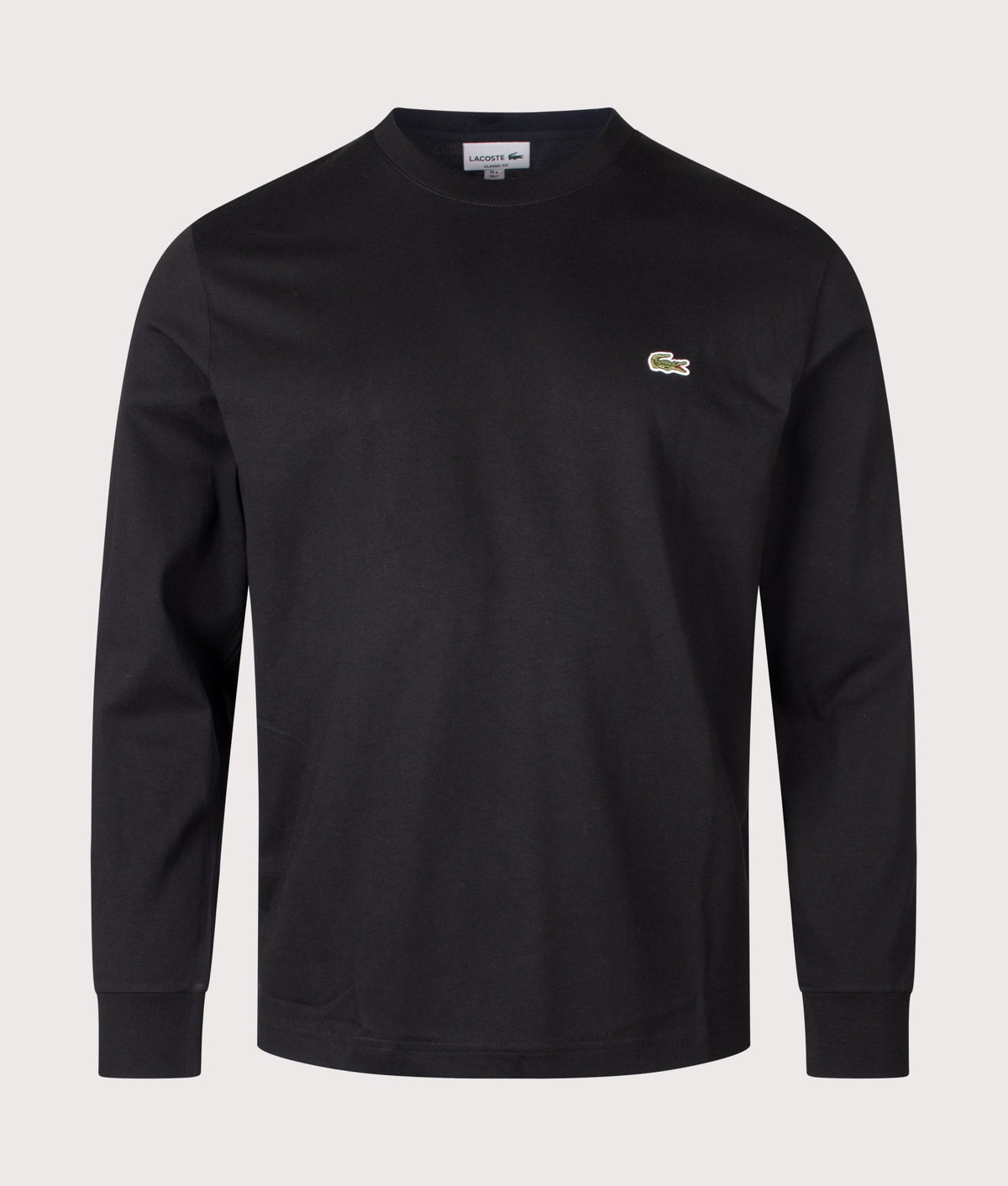 Classic Fit Long Sleeved Cotton T-Shirt