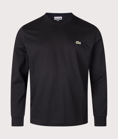 Classic Fit Long Sleeved Cotton T-Shirt